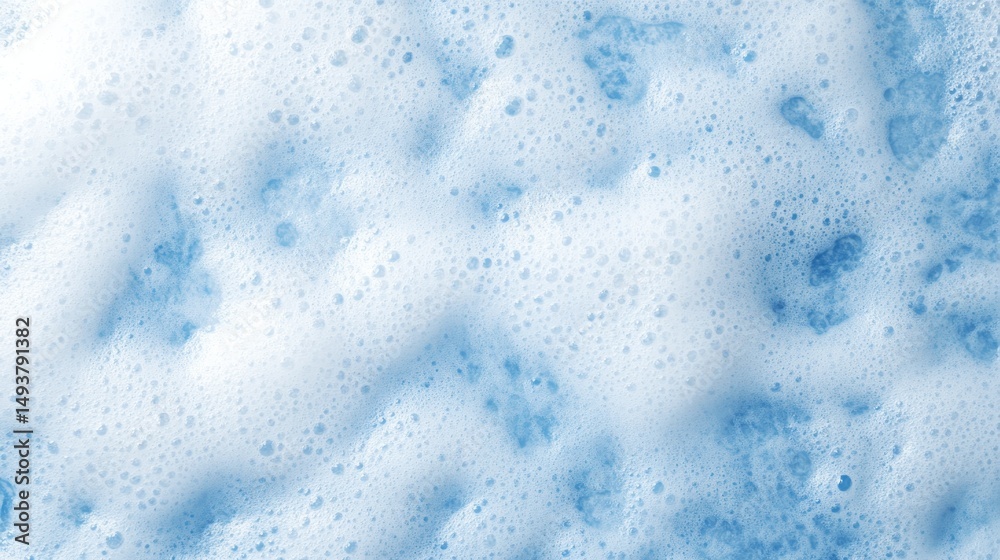 Obraz premium Waves crash with force, creating white frothy crests against deep blue water. The ocean stretches endlessly, showcasing natural movement and vibrant textures