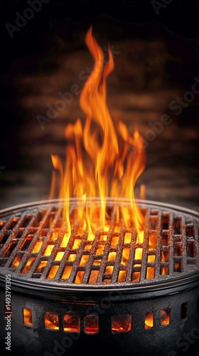 Grilling Meat Over an Open Flame Creates Delicious Flavors and Exciting Meals...