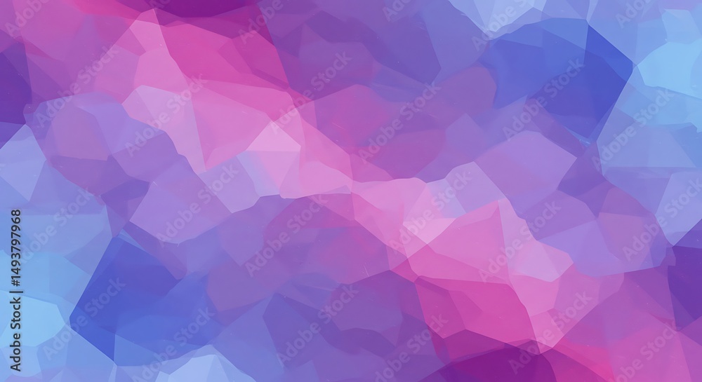 Obraz premium Dusty Purple, Blue, and Pink Abstract Background with Soft Gradient Blending and Subtle Texture for Elegant and Dreamy Visual Design