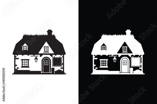 Stable icon vector on White Background ,Vector Art Illustration on white background.