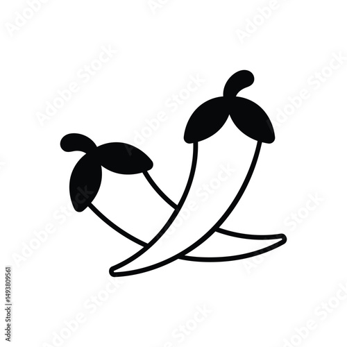 Chili Vector icon