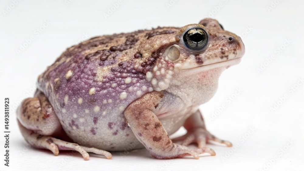 Fototapeta premium Desert Rain Frog on studio background