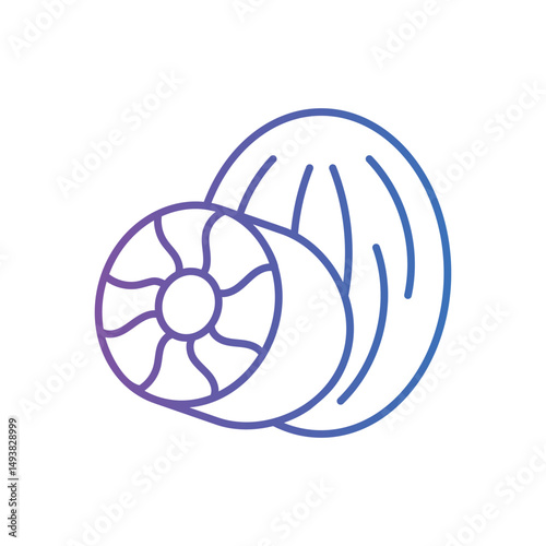 Nutmeg Vector icon