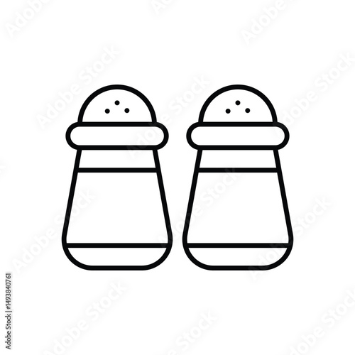 Salt & Pepper Vector icon