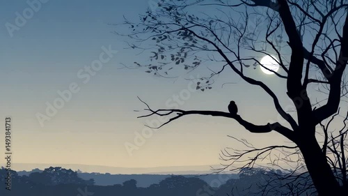 Nightfall Scene