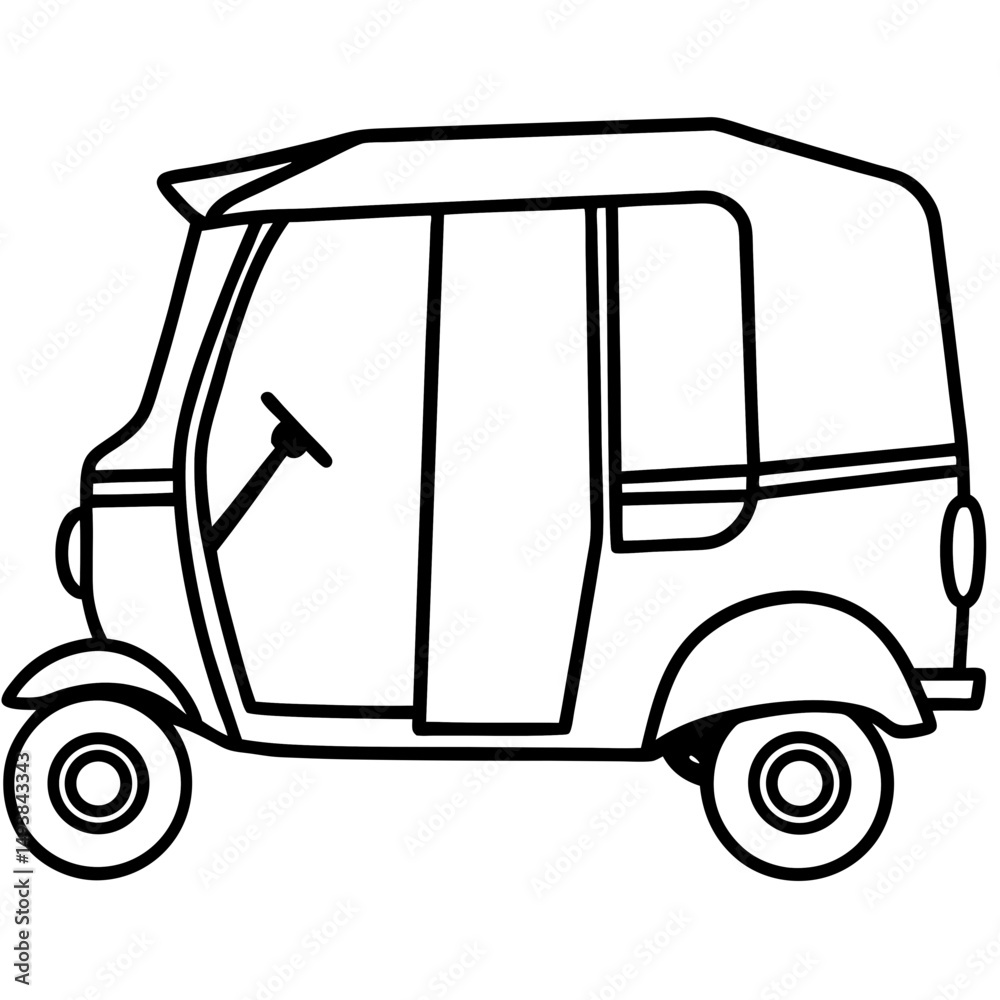 Fototapeta premium truck with trailer