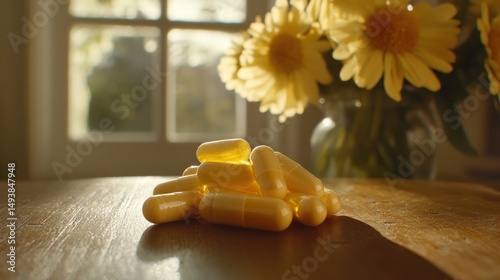 Golden Hour Supplements: A Still Life of Wellness
