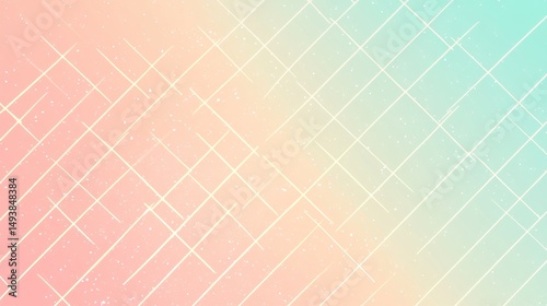 Pastel Grid: A Dreamy Abstract Background
