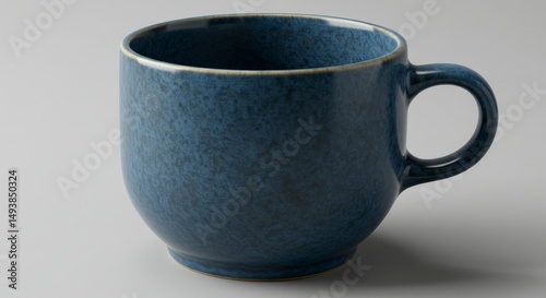Elegant ceramic soup mug with speckled glaze, ideal for warm beverage enjoyment