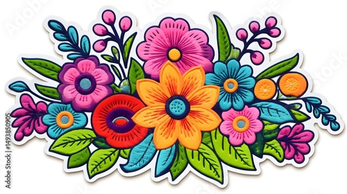 Fashion Cute Patch with Embroidery Design - Trendy and Stylish Apparel Accessories