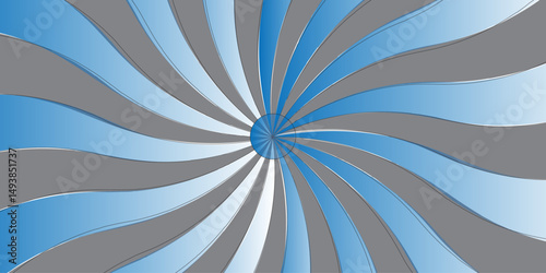 Abstract background with rays. Sun ray vector background radial sunrise or sunset light retro design.Spiral creative stripes warm used for cartoon, banner adds and template.