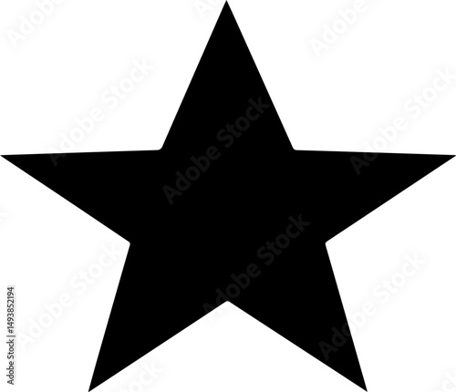 grunge star graphic