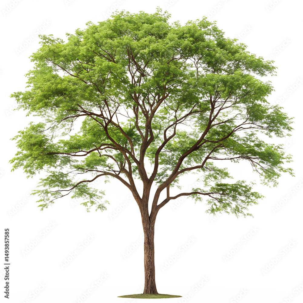 custom made wallpaper toronto digitalGreen ash tree (Fraxinus pennsylvanica) with lush foliage on a transparent background