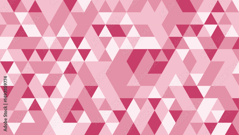triangulos pasteis rosa