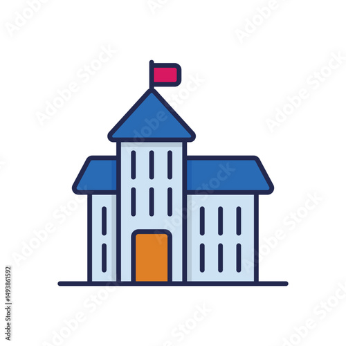 Campus Vector icon
