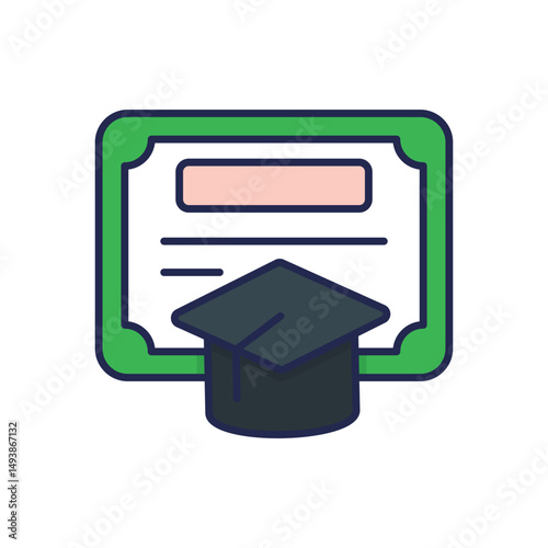Bachelors Vector icon