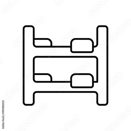 Dormitory Vector icon