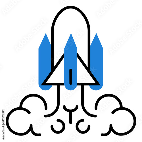 Product Release and Launch Concept vector Icon design