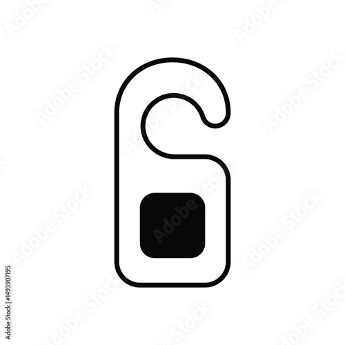 Door Hanger Vector icon