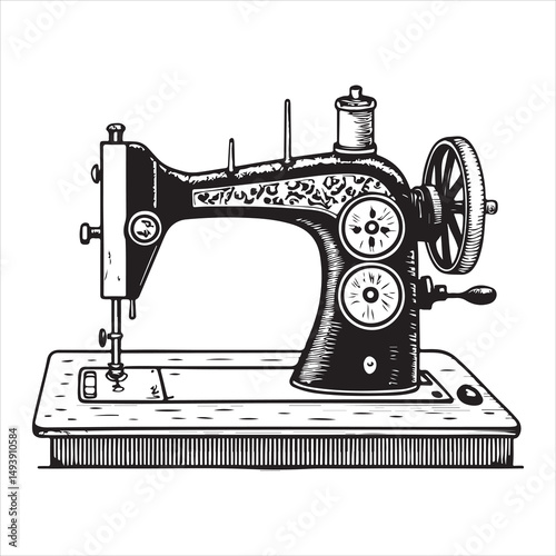 sewing machine Vector