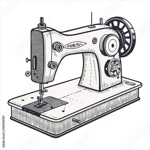 sewing machine Vector