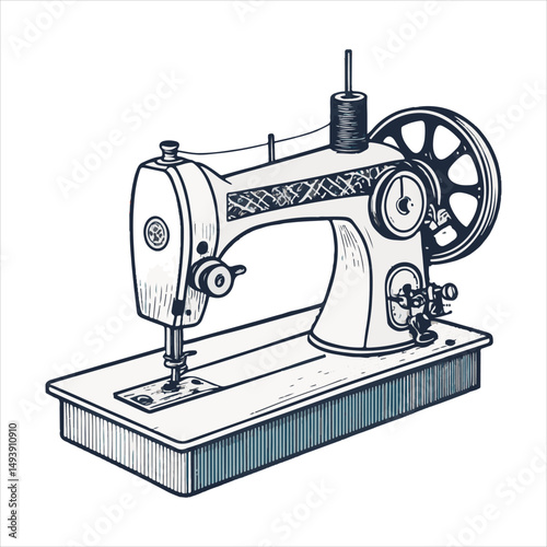 sewing machine Vector