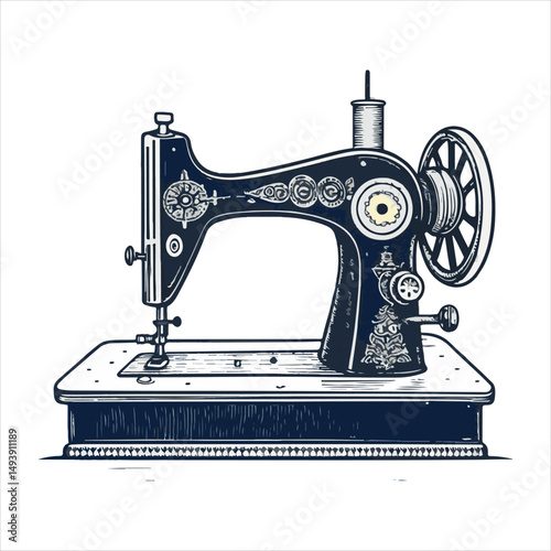 sewing machine Vector