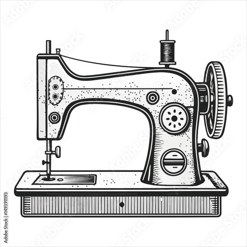 sewing machine Vector