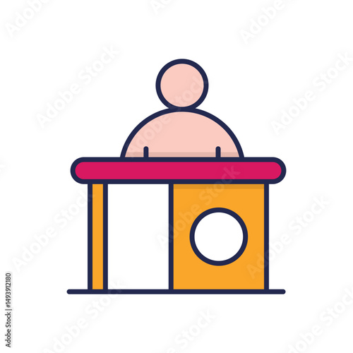 Reception Vector icon