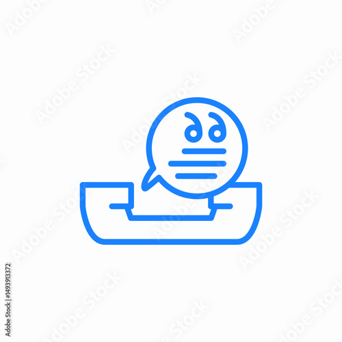 complaint call icon sign vector