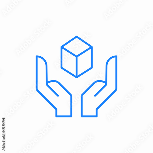 package safety icon sign vector