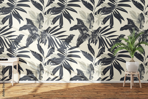 vintage wallpaper with flowers