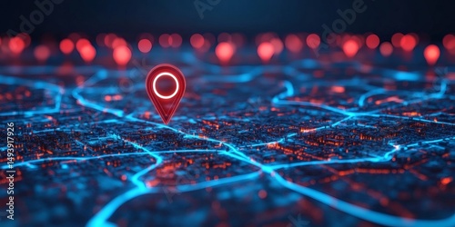 Logistics management and transportation network tracking on digital touchscreen map interface for supply chain coordination

