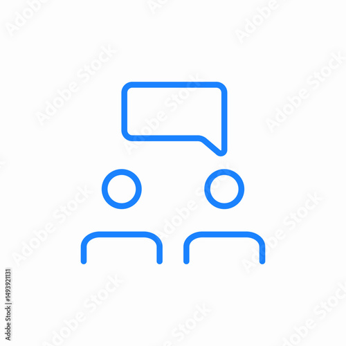 chat bubble icon sign vector