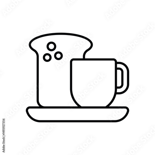 Breakfast Vector icon