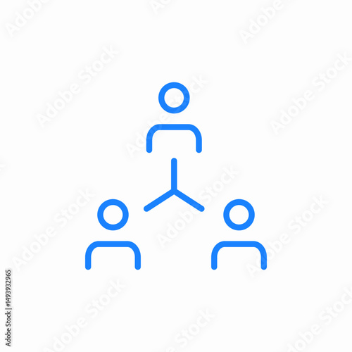 team work icon sign vector