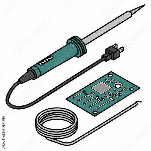 Soldering iron kit electronics repair tool circuit board
