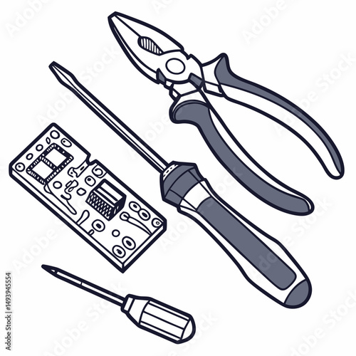 Repair tools circuit board electronics diy kit