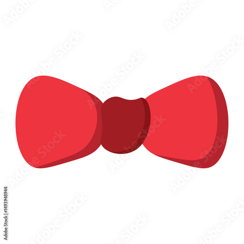 Colored fashion bowtie icon Vector