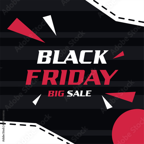 Colored modern black friday Vector