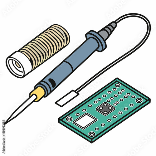 Soldering iron kit electronics repair tools circuit board