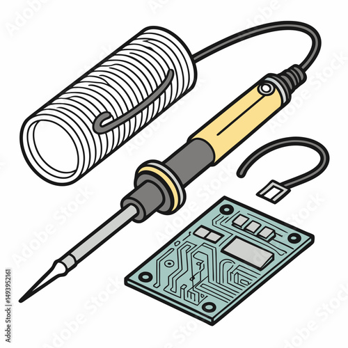 Soldering iron kit electronics repair tools circuit board