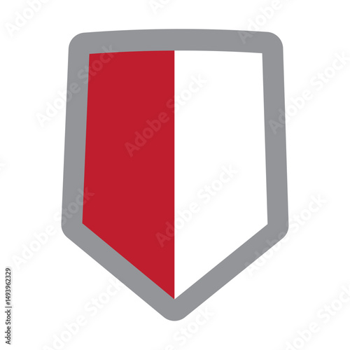 Colored medieval shield weapon icon Vector Free Download Colored medieval shield weapon icon Vector - GFXLoad