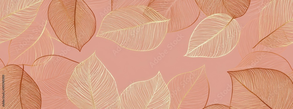 Obraz premium Delicate Autumn Leaves