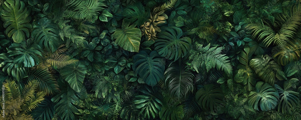 Fototapeta premium Lush Tropical Foliage (14)