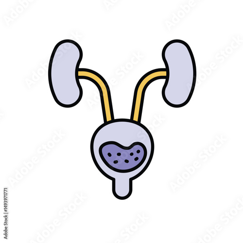 Uti Icon vector