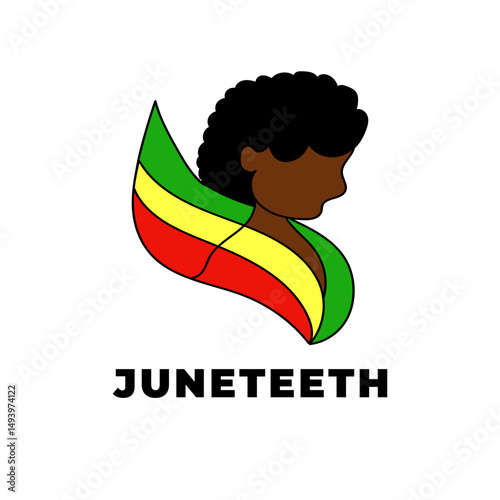 Juneteenth Emancipation women illustration meaning and historical background
