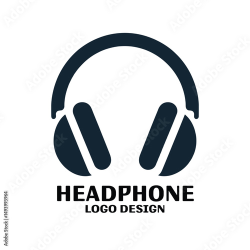 Headphone Vector Logo Design