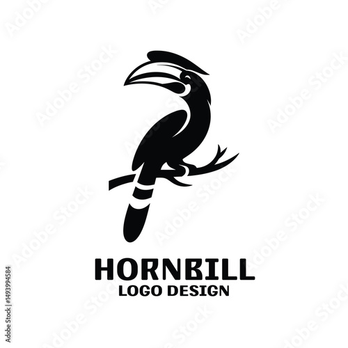 Hornbill Vector Logo Design