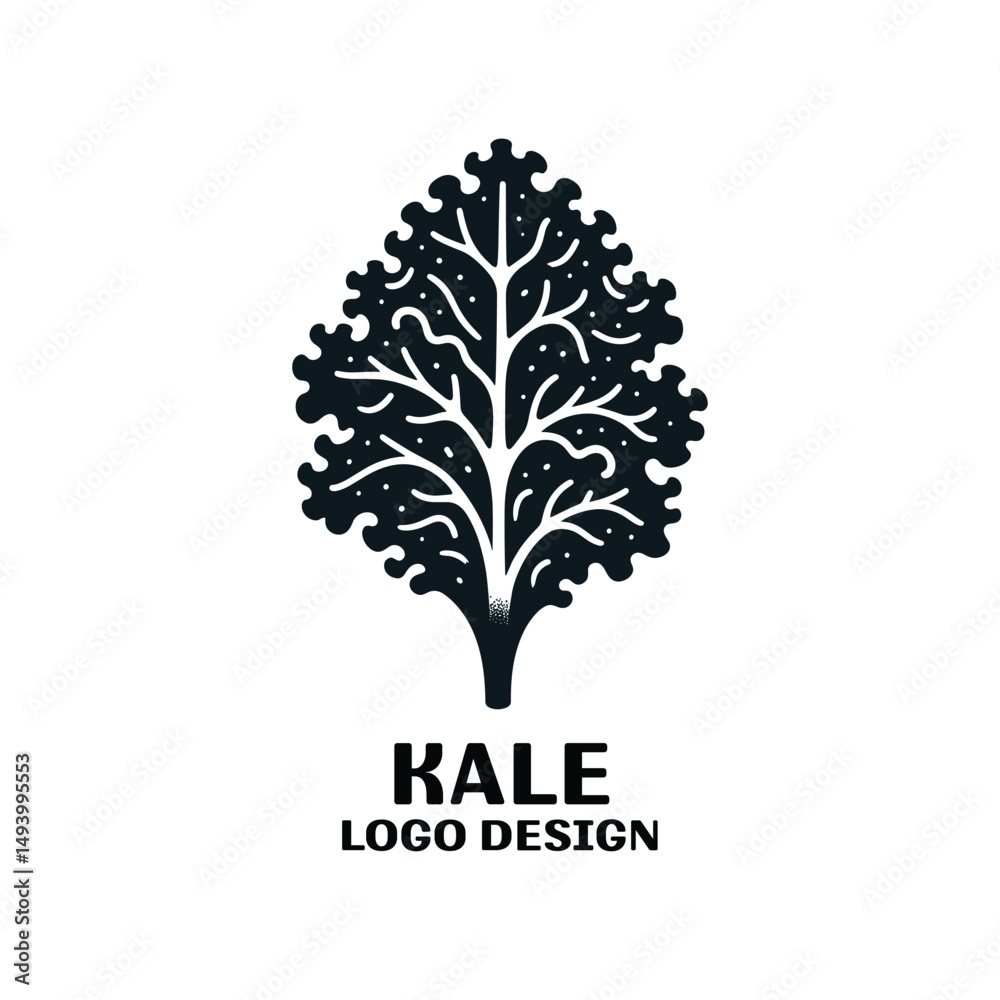 Obraz premium Kale Vector Logo Design